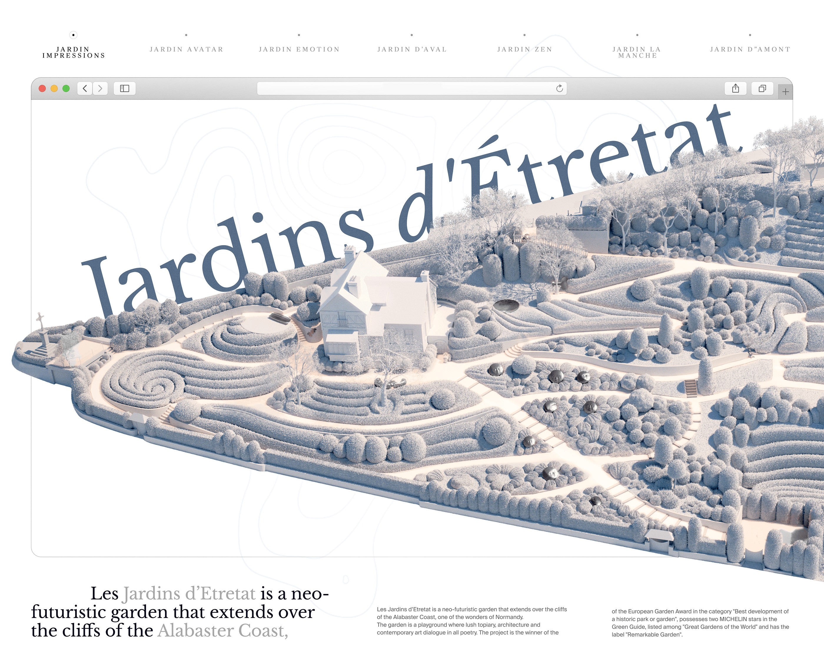 Jardins d'Étretat